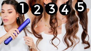 5 TUTORIAL FACILI PER FARE I CAPELLI MOSSI CON LA PIASTRA  DYSON CORRALE ASK [upl. by Asselim]