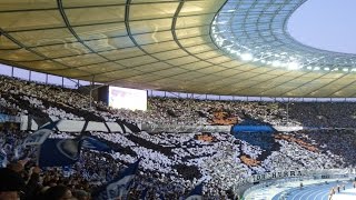 GÄNSEHAUT  Bei Herthas PokalHalbfinale gegen Dortmund [upl. by Ellehcyt]