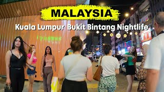 Walking at Bukit Bintang in Kuala Lumpur [upl. by Dulsea]