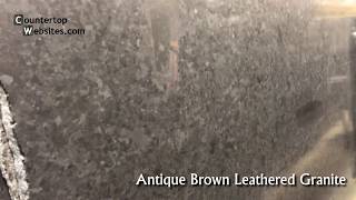 Antique Brown Leathered Granite [upl. by Fiorenza]