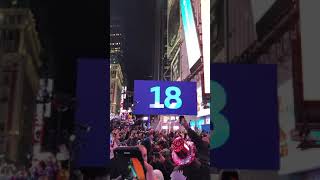 New Years Eve Times Square Ball Drop Count Down 2020 [upl. by Anairb949]