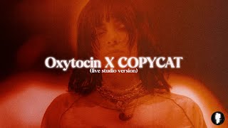 Billie Eilish  Oxytocin X COPYCAT Live Studio Version [upl. by Yrrok]