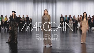 Marc Cain Fashion Show FallWinter 2024  quotBlend Boundariesquot [upl. by Rede]