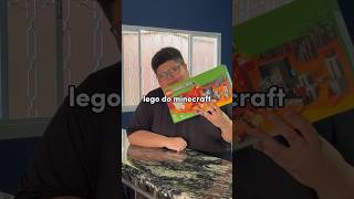 bora montar um lego do minecraft [upl. by Guinn]