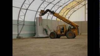 Hanson Silo Precast Bunker Silo [upl. by Hutton]