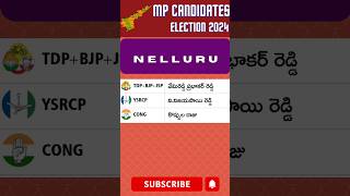 MP candidates AP elections list apelections2024 election trendingshorts trending trend [upl. by Eigroeg814]