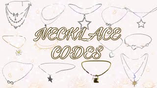 Roblox Necklace Codes For Berry Avenue Bloxburg And Brookhaven [upl. by Clercq]