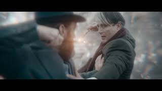 Gellert Grindelwald vs Albus Dumbledore Fight Scene Scene [upl. by Garaway]