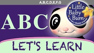 ABC Song  Learn with Little Baby Bum  Nursery Rhymes for Babies  Songs for Kids [upl. by Benildis]