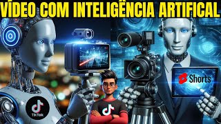 COMO CRIAR VÍDEO COM INTELIGÊNCIA ARTIFICIAL PARA O TIKTOK YOUTUBE SHORTS KWAI E INSTAGRAM [upl. by Assirahs]