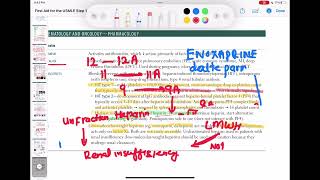 Heparin pharmacology haematology 94 First Aid USMLE Step 1 in UrduHindi [upl. by Yatzeck]