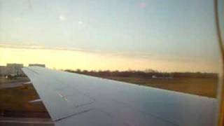 US Airways Boeing 767200 Takeoff From PHL [upl. by Ahtelra]