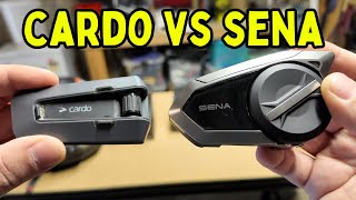 Cardo Packtalk Edge Vs Sena 50S  2023 Showdown [upl. by Julissa529]