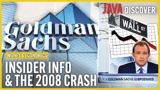 Goldman Sachs Profiting From The 2008 Financial Crash  Insider Trading Bank Scandal Documentary [upl. by Tamqrah]