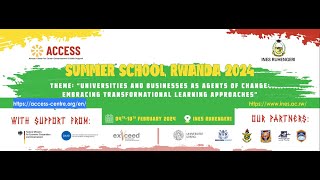 ACCESS SUMMER SCHOOL RWANDA 2024 [upl. by Feodora]