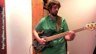 Infectious Grooves  Slo Motion Slam Bass Cover [upl. by Oiracam297]