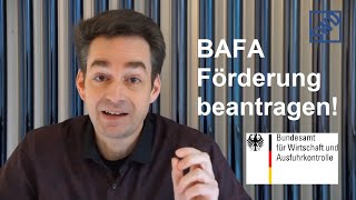 SWD TV BAFA Förderung  Solarförderung 2020 beantragen Schritt für Schritt durch den Antrag [upl. by Madea]