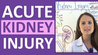 Acute Kidney Injury Acute Renal Failure Nursing NCLEX Review Management Stages Pathophysiology [upl. by Seys]