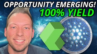 CARDANO ADA  OPPORTUNITY EMERGING ON CARDANO 100 YIELD [upl. by Aizatsana]