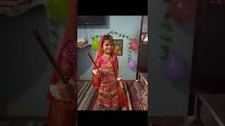 Cute baby cute girl Bhakti cute shortvideo like subscribe 🤴👸🌹🌹 [upl. by Sidon]