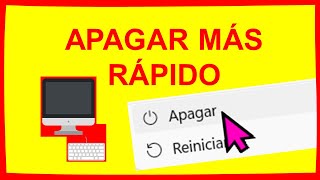 Cómo esperar menos tiempo para apagar Windows 11 [upl. by Nnyleuqaj]