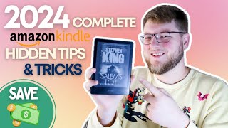 The ULTIMATE Kindle Tips amp Tricks Video 25 TIPS Updated for 2024 [upl. by Amehsyt]