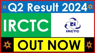 IRCTC Q2 results 2024  IRCTC results today  IRCTC Share News  IRCTC Dividend record date [upl. by Llekcor871]