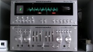 Marantz 1250 amp Marantz 150 review the best investment is to buy these rare items [upl. by Nelrac]