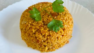 Traditional turkis Bulgur rice recipeটার্কিশ বুলগার রেসেপি Bulgur pilavBulgur pilaf recipe [upl. by Asus]