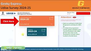 How to Promote Students on Udise 202425  Udise  GeekyExpress  Udise  StudentData  SDMIS [upl. by Hanikas202]