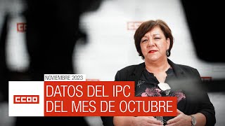 Datos del IPC de octubre [upl. by Tol]