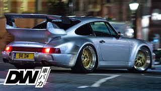 RWB Porsche 911 964 Turbo on the streets of Birmingham UK [upl. by Bell]