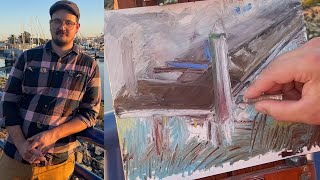 BLICK Art Materials Live — Intro to Sennelier Oil Pastels with Andrew Cook [upl. by Briano]