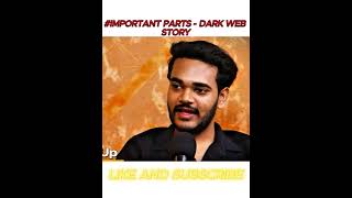 DARK WEB HORRORIFING STORYytshorts podcast thisisimportantpodcast rajshamanipodcast interview [upl. by Odravde77]