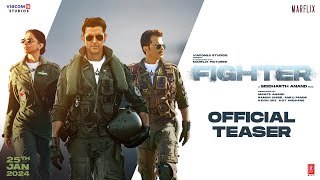 FIGHTER Teaser Hrithik Roshan  Deepika Padukone  Anil Kapoor  Siddharth Anand  25th Jan 2024 [upl. by Bradstreet]