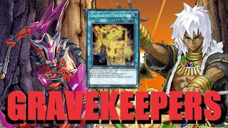 GRAVEKEEPER ANTI META DECK WITH NEW GRAVEKEEPER CARD IN YUGIOH MASTER DUEL [upl. by Elyrad117]