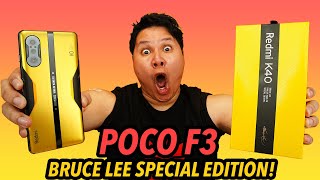 REDMI K40 GAMING  ANG POCO F3 BRUCE LEE SPECIAL EDITION [upl. by Valma]