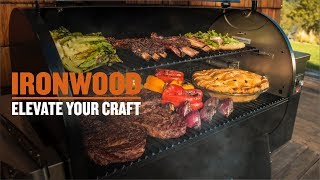 Traeger Ironwood Grill  Ironwood 650 amp 885  Traeger Grills [upl. by Atekan207]