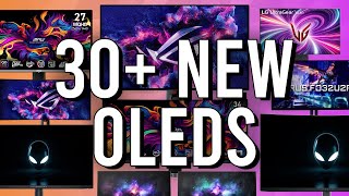 30 New OLED Monitors in 2024 4K 240Hz 1440p 360Hz 1440p 480Hz Ultrawide 240Hz amp More [upl. by Sinned]