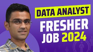 How to get data analyst job as a fresher in 2024 [upl. by Aela]