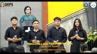 DINGATMA ARI PARTUBUHMU IN  Cipt St AK Saragih  Vocal Group NGKPS PADANG BULAN [upl. by Wardle998]