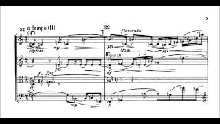 Alban Berg  Lyrische Suite Lyric suite With score [upl. by Jr]