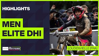 Loudenvielle  Men Elite DHI Highlights  2024 WHOOP UCI Mountain Bike World Cup [upl. by Redle]