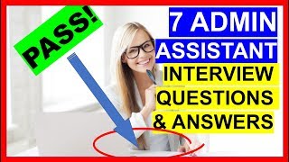 Administrative Assistant Interview Questions And Answers [upl. by Anaib]