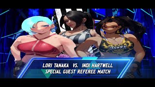 Lori Tanaka vs Indi Hartwell [upl. by Odraccir]