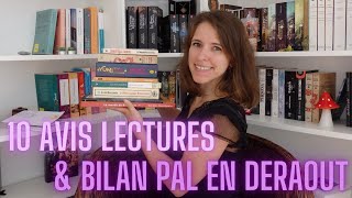 10 Avis Lectures amp Bilan Challenge ☀️📚 [upl. by Rosaleen]