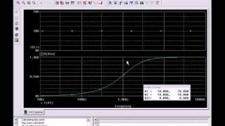 AC PSpice Frequency Domain with AC Sweep [upl. by Oona]