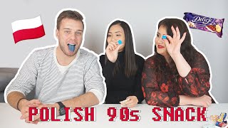 Polish 90s Snacks Taste Test EP2 [upl. by Arlena]