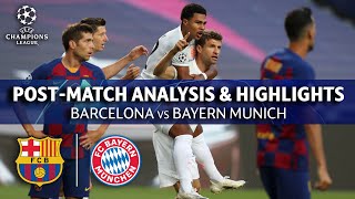 Barcelona vs Bayern Munich Post Match Analysis and Highlights  UCL on CBS Sports [upl. by Euqinamod]