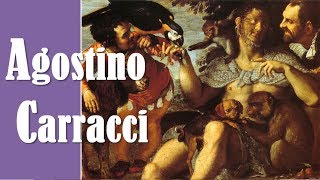 Agostino Carracci  A collection of 59 Paintings HD Baroque [upl. by Floss558]